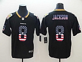 Nike Ravens 8 Lamar Jackson Black USA Flag Fashion Limited Jersey,baseball caps,new era cap wholesale,wholesale hats